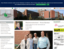 Tablet Screenshot of kreis-borken.de