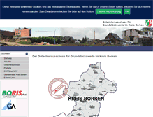 Tablet Screenshot of gutachterausschuss.kreis-borken.de